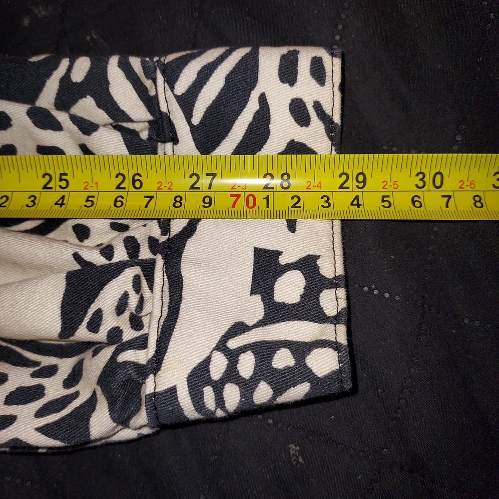 FARM Rio Black and White Patterned Jumpsuit - Picture 15 of 16